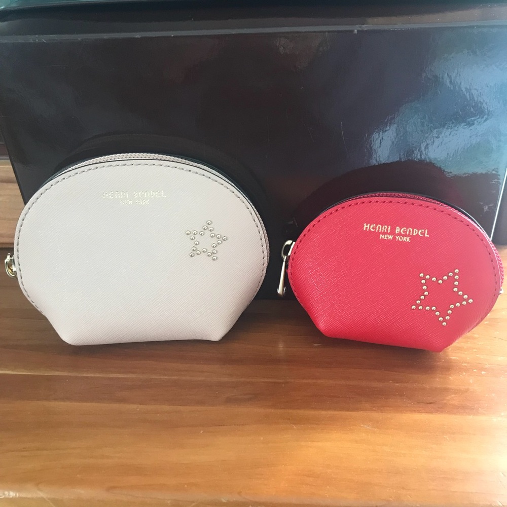Henri Bendel cosmetic bags